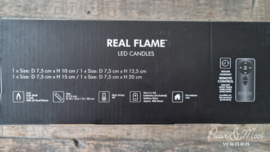 LED Kaarsen Giftbox Wit | Incl. Afstandsbediening & Batterijen | Deluxe Homeart