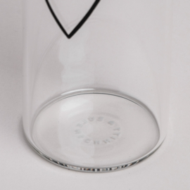 Glazen Drinkfles Hart | 500 ml | Eulenschnitt