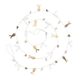 Guirlande Easter with Bunnies & Hearts  | 180 cm | Bastion Collections