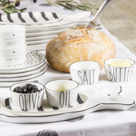 Bowl Mini | Set 4 | Salt, Butter,  Oil & Olive | Bastion Collections