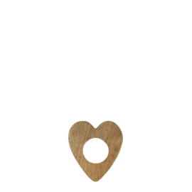 Eierdop Heart | Hout | Bastion Collections