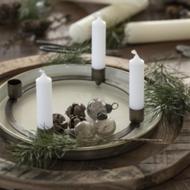 Adventkrans voor 4 kaarsen Ø:2,2 cm | Brons | IB Laursen