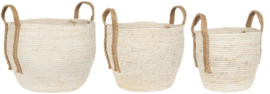 Basket Set | 3 Stuks | Naturel Off White