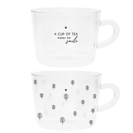 Thee Glazen | Cup of Tea & Trees | Set 2 | Bastion Collections