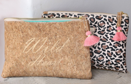 Ibiza Clutch/Make-up/Toilettasje | Wild Heart | Love Ibiza