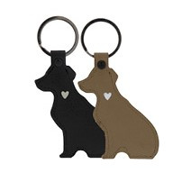 Sleutelhanger DOG | Zwart | Bastion Collections