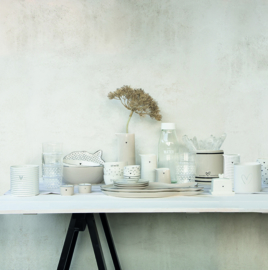 Candleholder | Hartje ♥ Zwart | Titane/Zwart | Bastion Collections