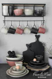 Soep & Pasta Bord | Antique Black Dunes | IB Laursen