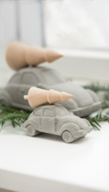 VW Kever | Beton | Kerstboom op het dak | Small