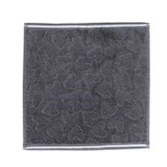 Keuken Handdoek | 50 x 50 | Dark Grey Edge  White | Bastion Collections