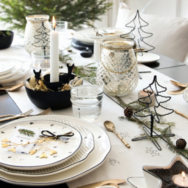 Kerstboom Draad Zwart | Small 14 cm | Bastion Collections