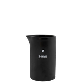 Jug Pure ♥ | 100 ml | Matt Black | Bastion Collections