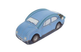 VW Beetle 3D | Etui / Toilettasje | Small | Licht Blauw