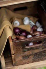 Keuken Handdoek | Mosterd geel | Gebreid | Mynte Ib Laursen