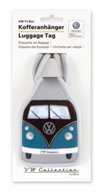 VW T1 Bus | Bagage Label | Petrol/Brown