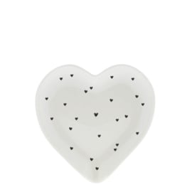 Spoon Holder Hearts | Wit/Zwart | Bastion Collections