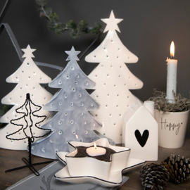 Kerstboom Draad Zwart | Large 20 cm | Bastion Collections