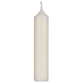 Rustieke Korte Dinerkaarsjes | Ivory Rustic | Set 7 | IB Laursen