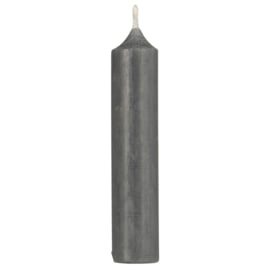 Rustieke Korte Dinerkaarsjes | Grey Rustic | Set 7 | IB Laursen