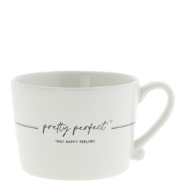 Mok Large | Pretty Perfect | Titane/Zwart | Bastion Collections