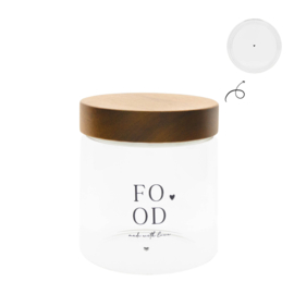 Voorraadpot Houten Deksel | FOOD | Small | Bastion Collections