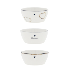 Saus Bowl | Hearts | Ø: 9,5 cm | Caramel | Bastion Collections