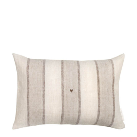 Kussenhoes Bold Stripe | 40x60 cm | Naturel | Bastion Collections