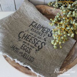 Shabby Doek | Farmers Market | 30 x 45