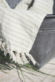 Plaid Stripes | Creme/Lichtgroen | IB Laursen