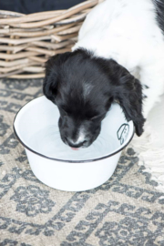 Voerbakje Emaille | Hond | Small Ø:17 cm | IB Laursen