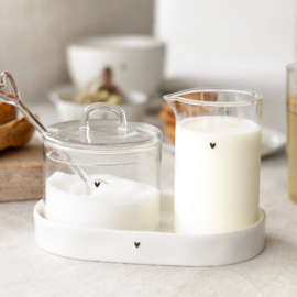 Melk Kannetje Glas | 150 ml | Bastion Collections