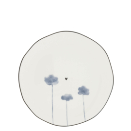 Dessert Plate Poppy  | Ø:19 cm | Iris Blue | Bastion Collections