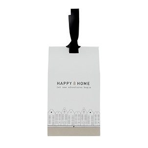 Gift Bag met Pepermunt Hartjes | Happy Home | Bastion Collections