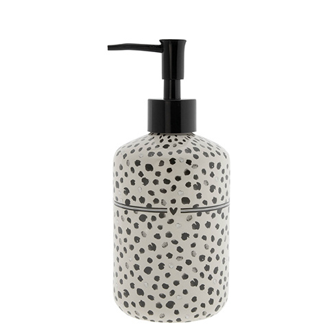 Soap Dispenser | Confetti  | Titane/Zwart | Bastion Collections