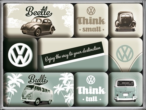 VW Magneetset | Think Tall & Small