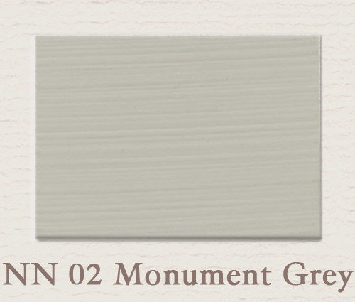 NN 02 Monument Grey | Eggshell | Zijdemat Krijtlak | 750 ml