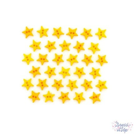Dress It Up Micro Mini Stars Yellow 6 mm