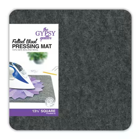 The Gypsy Quilter Felted Wool Pressing Mat 34,5 x 34,5 cm