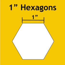 Hexagonnen  1" Paper Pieces