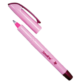 Air erasable fabric pen