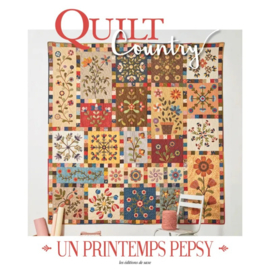 Quilt Country nummer 77 - Un printemps pepsy