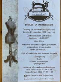 Borduur- en Handwerkbeurs 'Draad en garen door de jaren heen'