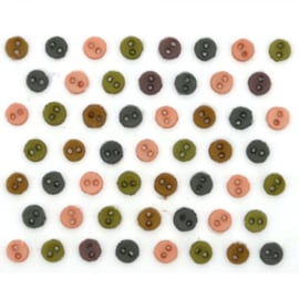 Micro Mini Round Earthtones 3 mm