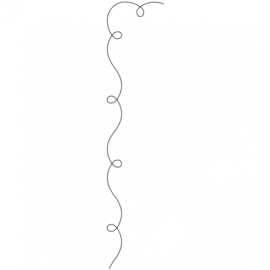 Quilt Stencil Little Yarn Border 1,3 cm