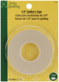 Quilters tape 1/4 inch, 30 yards