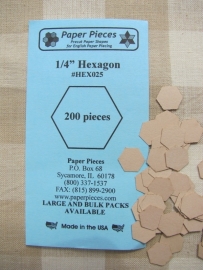 Hexagonnen 1/4"