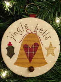 Kerstbal 'Jingle Bells' materialenpakketje + patroon