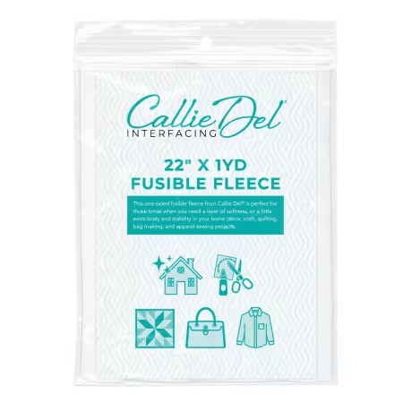 Callie Del Fusible Fleece 58 x 90 cm