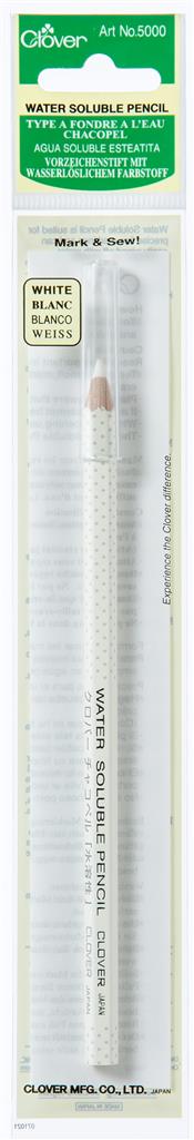 Clover Wateroplosbaar Quiltpotlood zilver