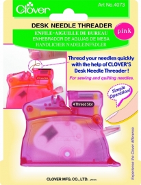 Desk needle threader rose